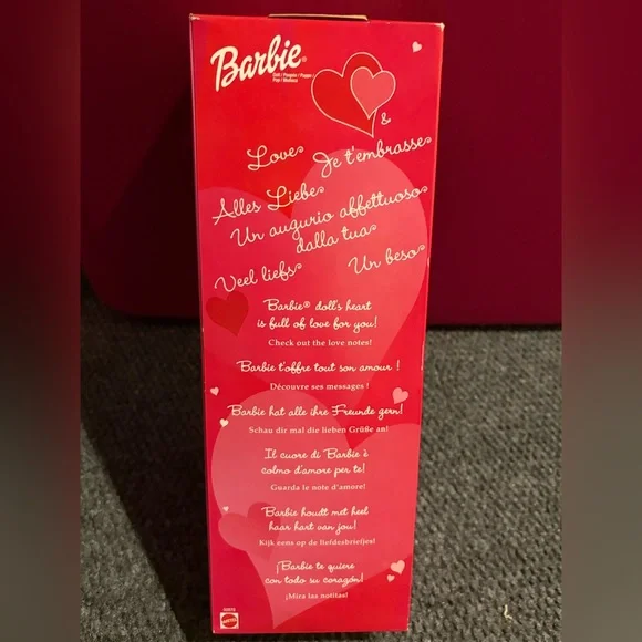Barbie Valentine Wishes Doll 2001 - Picture 4 of 4